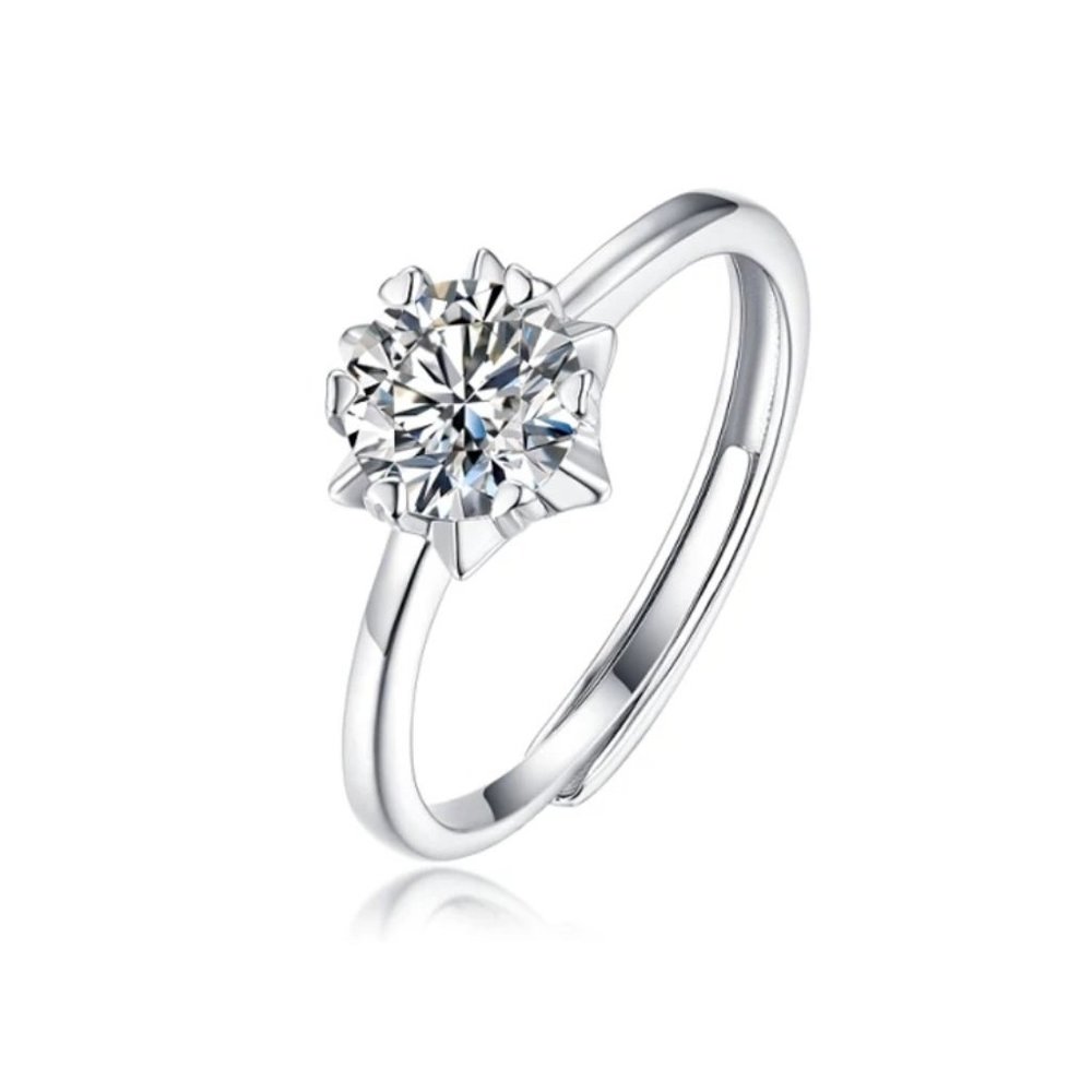 Certified 3ct. t.w. Brilliant Cut Diamond Ring